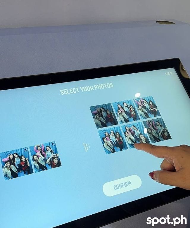 seventeen pop-up in metro manila photobooth